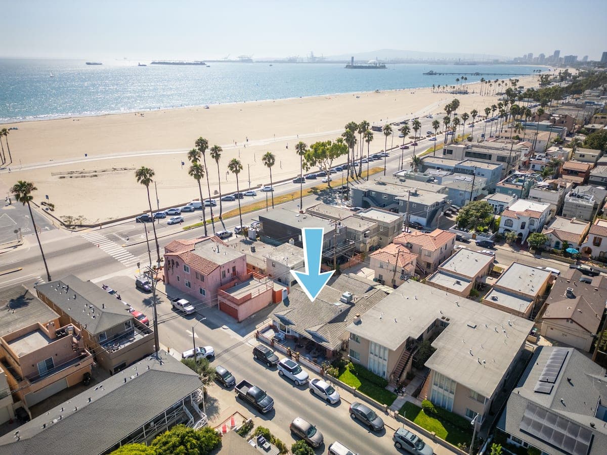 Professionally styled vacation rental interior in Belmont Shore